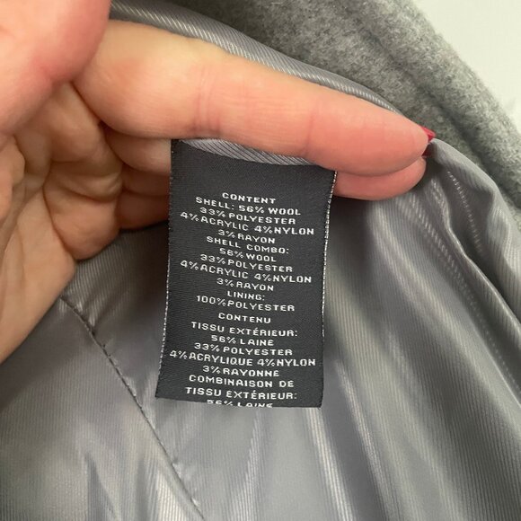 Vince Camuto Double Breasted Military Coat - Medium - Picture 6 of 7